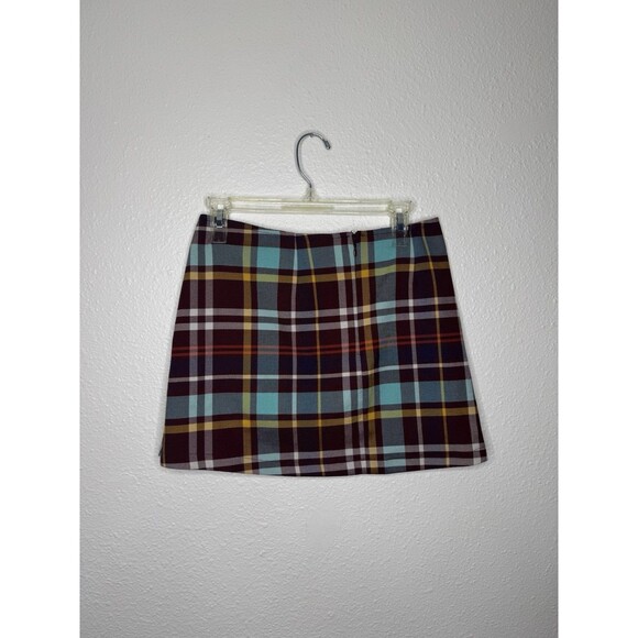 Urban Outfitters Women’s Mini Skirt Size Small Tartan Plaid Academia School Girl - Picture 2 of 12
